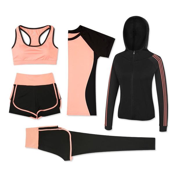 sben sports outdoor suit running loose tracksuit breathable workout five-piece set stacked fitness leggings jogging pants women women's, Black
sben sports outdoor suit running loose tracksuit breathable workout five-piece set stacked fitness leggings jogging pants women women's, Black