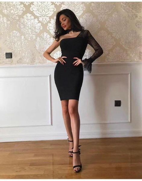 casual dresses black fashion lace dress 2021 woman bandage one shoulder bodycon club party mini lady, Black;gray
casual dresses black fashion lace dress 2021 woman bandage one shoulder bodycon club party mini lady, Black;gray