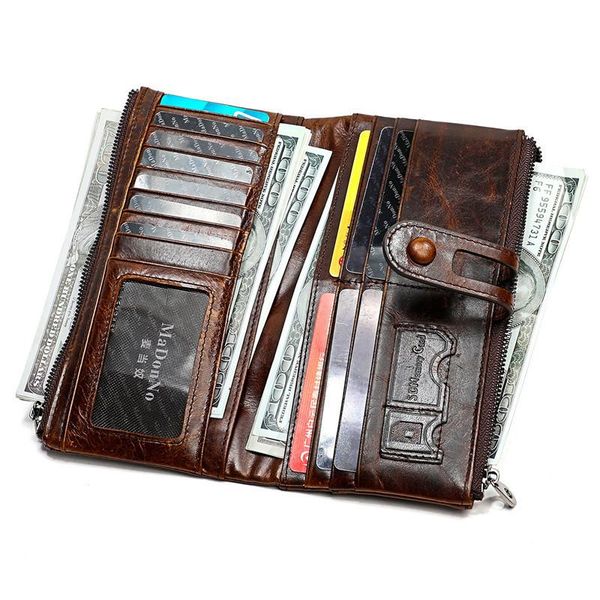 wallets 100% genuine cowhide leather men long wallet coin purse vintage designer male carteira, Red;black
wallets 100% genuine cowhide leather men long wallet coin purse vintage designer male carteira, Red;black