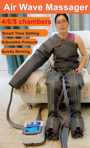 4/6/8 chamber air wave pressure massager muscle leg arm waist body massaging muscles relaxed recovery electric massagers
4/6/8 chamber air wave pressure massager muscle leg arm waist body massaging muscles relaxed recovery electric massagers
