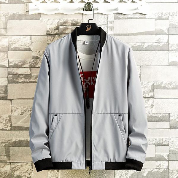 men's jackets 2021 autumn casual stand collar jacket youth baseball stitching, Black;brown
men's jackets 2021 autumn casual stand collar jacket youth baseball stitching, Black;brown