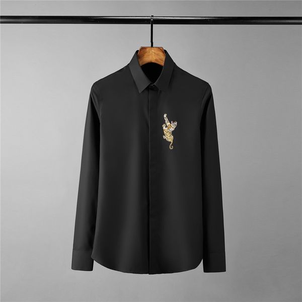 tee polo shirt shirt shirt tiger embroidery luxury long sleeve solid color mens slim fit casual male shirts plus size 4xl, White;black
tee polo shirt shirt shirt tiger embroidery luxury long sleeve solid color mens slim fit casual male shirts plus size 4xl, White;black