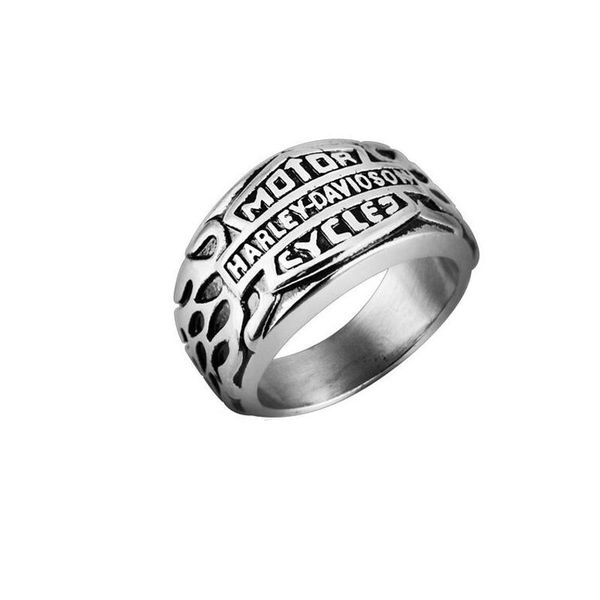 men punk band 316l stainless titanium steel creative personality gold silver harley motorcycle jewelry finger ring size 7/8/9/10/11/12/13
men punk band 316l stainless titanium steel creative personality gold silver harley motorcycle jewelry finger ring size 7/8/9/10/11/12/13