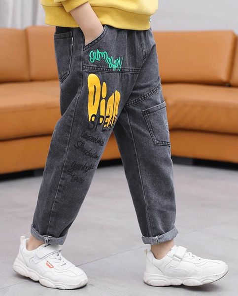 jeans style spring autumn for boys korean children casual long pants baby kids pocket loose trousers sport 3-14t, Blue
jeans style spring autumn for boys korean children casual long pants baby kids pocket loose trousers sport 3-14t, Blue