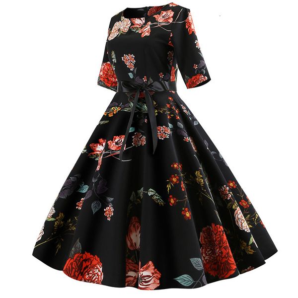 casual dresses floral print vintage women long sleeve elegant party autumn winter female a-line tunic plus size wmjb, Black;gray
casual dresses floral print vintage women long sleeve elegant party autumn winter female a-line tunic plus size wmjb, Black;gray