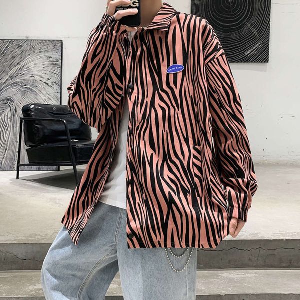 men's casual shirts shirt spring zebra pattern men's korean fashion net red trendy brand inspur shuai fried street casual coat vhx, White;black
men's casual shirts shirt spring zebra pattern men's korean fashion net red trendy brand inspur shuai fried street casual coat vhx, White;black
