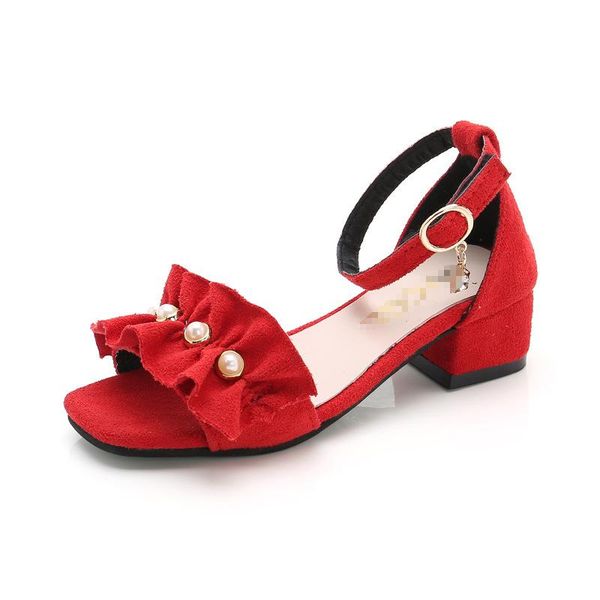 girls shoes kids gladiator sandals 2021 summer fashion cute high heel princess children's sandalia infantil menina, Black;red
girls shoes kids gladiator sandals 2021 summer fashion cute high heel princess children's sandalia infantil menina, Black;red