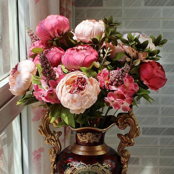 decorative flowers & wreaths 1bunch european artificial peony party silk fake for home decor diy wedding decoration wreath
decorative flowers & wreaths 1bunch european artificial peony party silk fake for home decor diy wedding decoration wreath