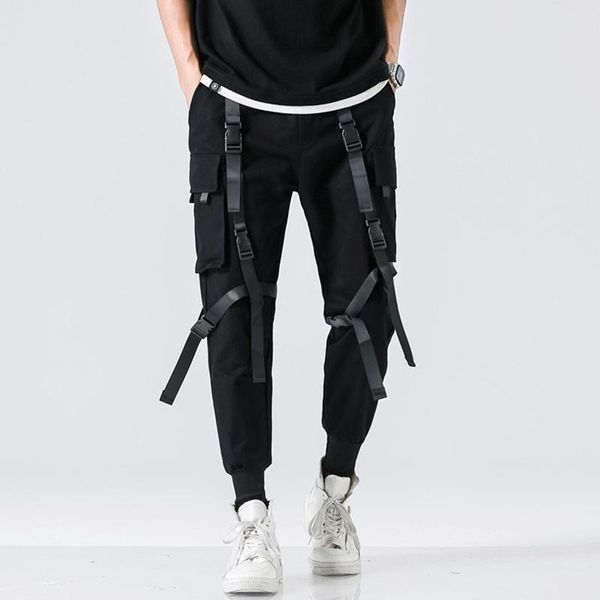 men's pants cargo for men harajuku streetwear ribbon pockets joggers stylish 2021 japanese fashion trousers hip hop wholesale, Black
men's pants cargo for men harajuku streetwear ribbon pockets joggers stylish 2021 japanese fashion trousers hip hop wholesale, Black