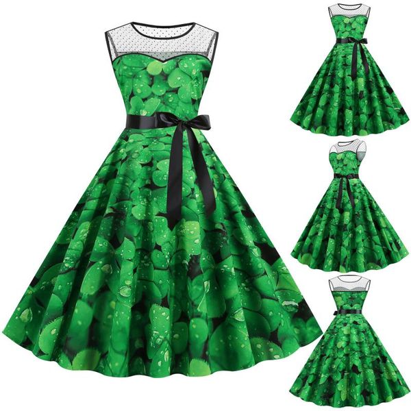 women's st. patrick's day sleeveless lace evening party prom dress swing retro robe dresses vestidos de verano j60 casual, Black;gray
women's st. patrick's day sleeveless lace evening party prom dress swing retro robe dresses vestidos de verano j60 casual, Black;gray