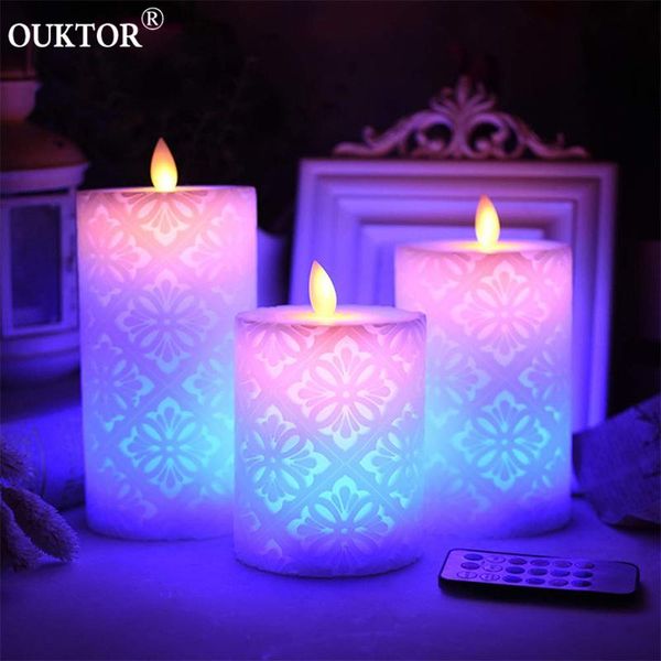 candles dancing flame led candle light with rgb remote control timer wax pillar for wedding christmas decoration room night
candles dancing flame led candle light with rgb remote control timer wax pillar for wedding christmas decoration room night