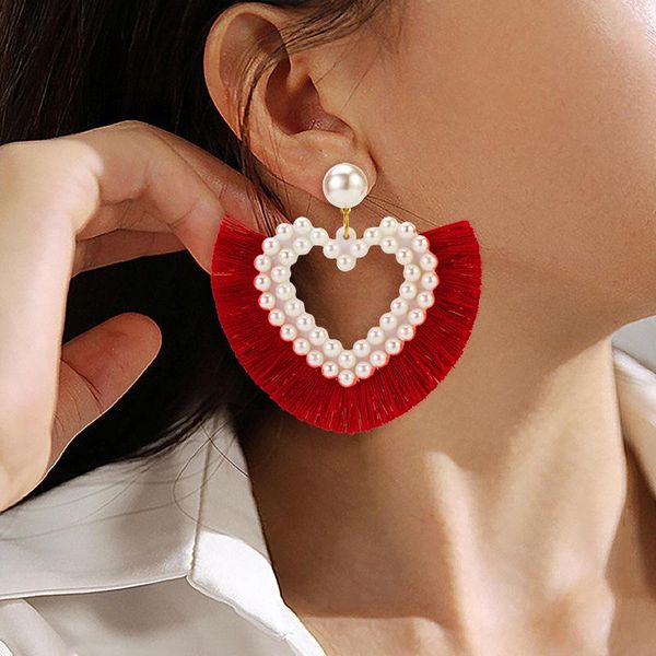 dangle & chandelier zwc 2021 fashion bohemia statement tassel drop earrings for women wedding party korean love pearl earring oorbellen jewe, Silver
dangle & chandelier zwc 2021 fashion bohemia statement tassel drop earrings for women wedding party korean love pearl earring oorbellen jewe, Silver