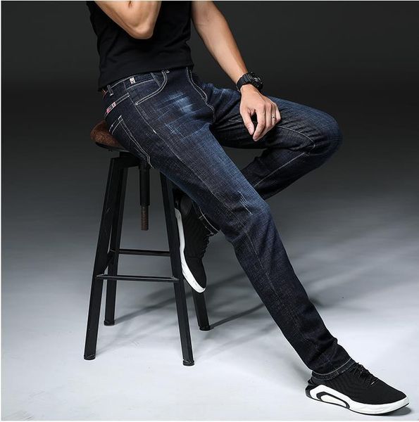 batmo 2021 arrival casual slim elastic jeans men ,men's pencil pants,skinny 1835 men's unbs, Blue
batmo 2021 arrival casual slim elastic jeans men ,men's pencil pants,skinny 1835 men's unbs, Blue