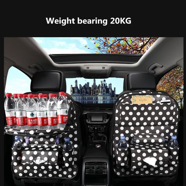 car organizer leather seat storage bag back folding accessories interior with dining table
car organizer leather seat storage bag back folding accessories interior with dining table