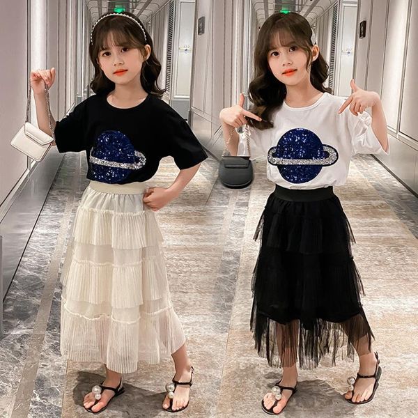 clothing sets for girls baby sequin paillette tee t-shirt skirts dress outfits children kids summer, White
clothing sets for girls baby sequin paillette tee t-shirt skirts dress outfits children kids summer, White