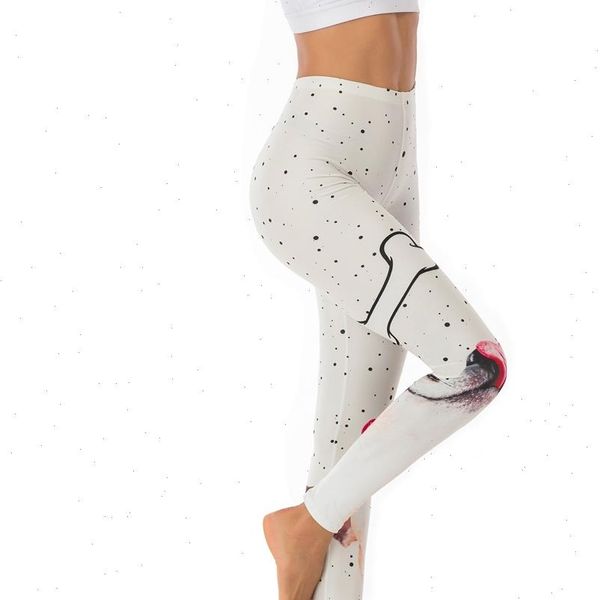fashion white dalmatian black dots women leggings printing leggins slim legins high waist punk woman fitness pants
fashion white dalmatian black dots women leggings printing leggins slim legins high waist punk woman fitness pants
