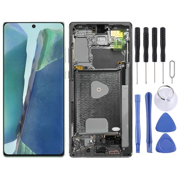 Original LCD Screen and Digitizer Full Assembly With Frame for Samsung Galaxy Note20 SM-N980
Original LCD Screen and Digitizer Full Assembly With Frame for Samsung Galaxy Note20 SM-N980