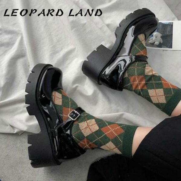 dress shoes leopard land small leather women spring models mary jane women's japanese high heels retro platform yxr, Black
dress shoes leopard land small leather women spring models mary jane women's japanese high heels retro platform yxr, Black