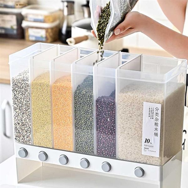 wall mounted dry rice container seperate kitchen storage containers box for cereals grain automatic dispenser items bottles & jars
wall mounted dry rice container seperate kitchen storage containers box for cereals grain automatic dispenser items bottles & jars