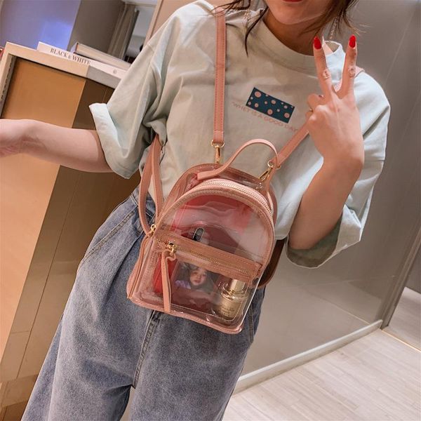 backpack transparent book-bag clear see-through school girl -fashion laser-jelly pvc
backpack transparent book-bag clear see-through school girl -fashion laser-jelly pvc