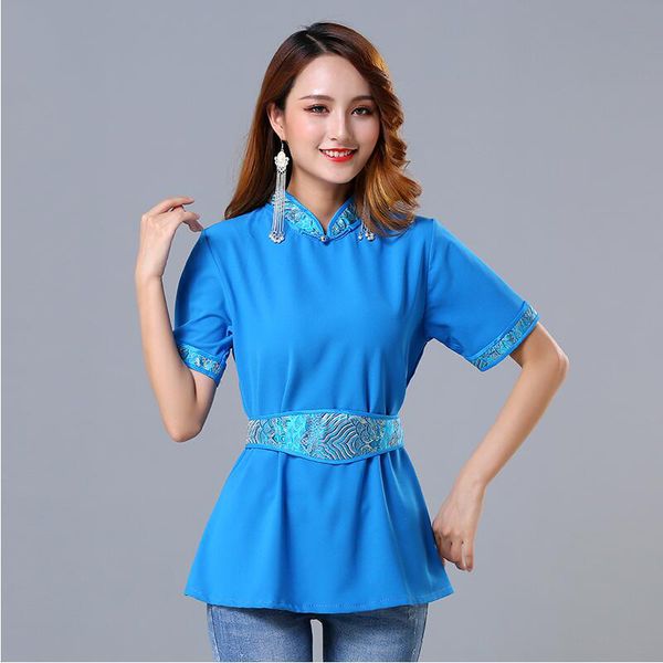 chinese style folk stage wear chiffon stand collar traditional tang suit ethnic performance clothing women national short sleeve apparel, Black;red
chinese style folk stage wear chiffon stand collar traditional tang suit ethnic performance clothing women national short sleeve apparel, Black;red