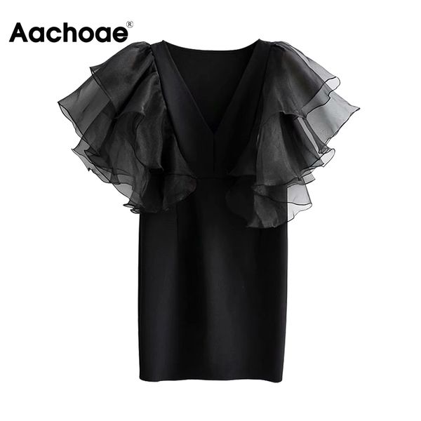 club bla bodycon mini dress 2021 women organza petal short sleeve party dress streetwear summer dresses vestidos, Black;white
club bla bodycon mini dress 2021 women organza petal short sleeve party dress streetwear summer dresses vestidos, Black;white