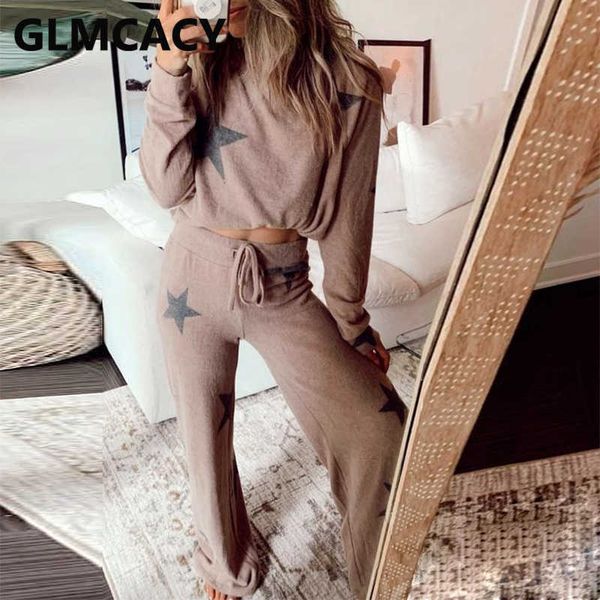women star printed two piece loungewear suits casual shirt & loose pants set 210702, White
women star printed two piece loungewear suits casual shirt & loose pants set 210702, White