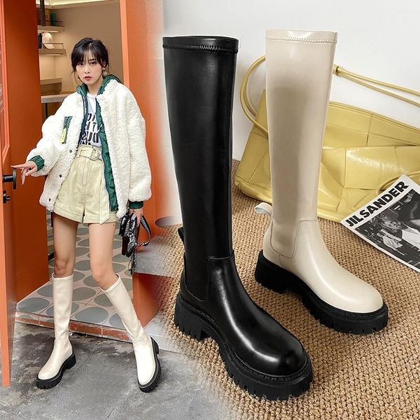 boots 2021 winter women long thick heel elastic super soft and cool casual knee high slip on black white size 34-40
boots 2021 winter women long thick heel elastic super soft and cool casual knee high slip on black white size 34-40