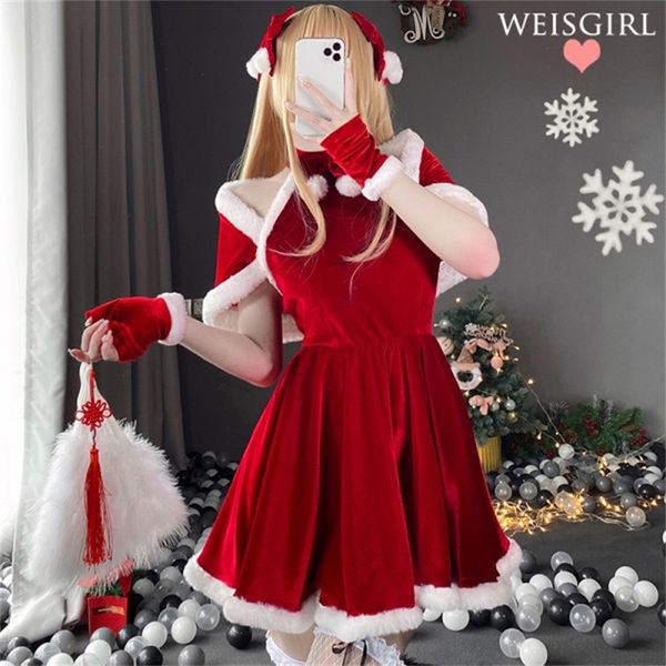 japanese costume cosplay maid uniform temptation large rabbit dress girl christmas dress, Black;white
japanese costume cosplay maid uniform temptation large rabbit dress girl christmas dress, Black;white