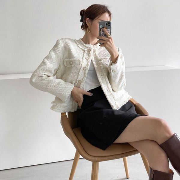 women's jackets women casual jacket small fragrance short coat autumn versatile cardigan pearl sling solid slim outerwear, Black;brown
women's jackets women casual jacket small fragrance short coat autumn versatile cardigan pearl sling solid slim outerwear, Black;brown