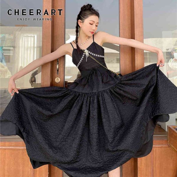 texture black long midi elegant dress detachable celebrity ball gown spaghetti strap tunic slip spring summer 210427, Black;gray
texture black long midi elegant dress detachable celebrity ball gown spaghetti strap tunic slip spring summer 210427, Black;gray