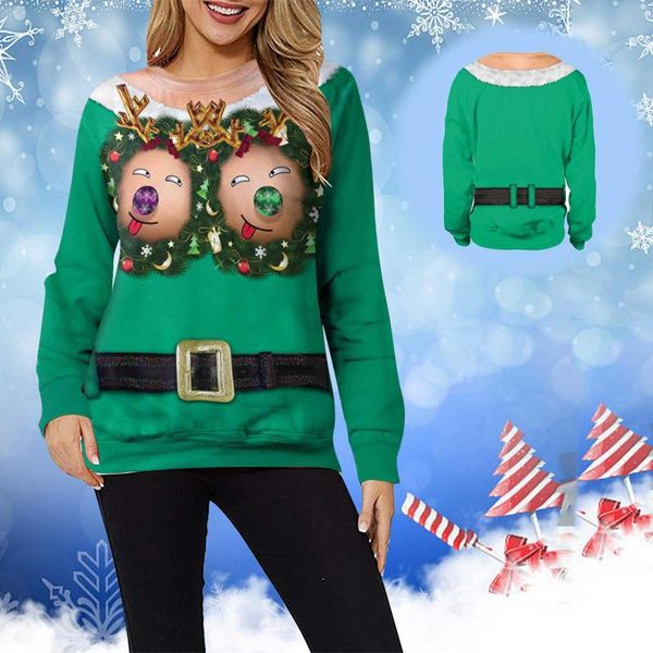 women's hoodies & sweatshirts christmas sweatshirt hoodie for winter fashion warm funny 3d elk print long-sleeved casual pullover plus, Black
women's hoodies & sweatshirts christmas sweatshirt hoodie for winter fashion warm funny 3d elk print long-sleeved casual pullover plus, Black