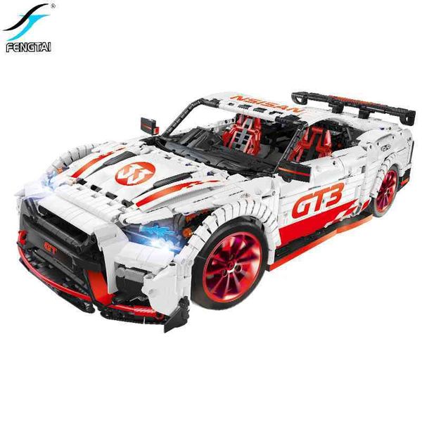 block racing 3408pcs gtr high-horsepower toy remote control sports car legoing building blocks toys
block racing 3408pcs gtr high-horsepower toy remote control sports car legoing building blocks toys