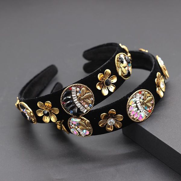 hair clips & barrettes metal rhinestone flower headbandbaroque personality headband flannel american accessories 726, Golden;silver
hair clips & barrettes metal rhinestone flower headbandbaroque personality headband flannel american accessories 726, Golden;silver