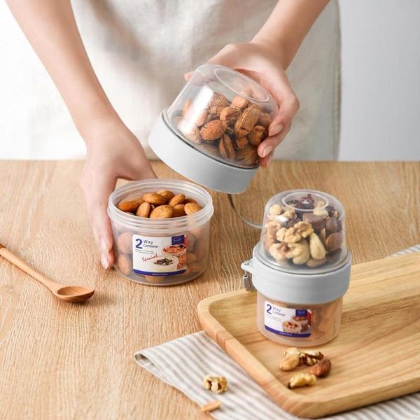 storage bottles & jars 2 layers kitchen containers beans grain cereal sorting container lunch box for fruit sealed with divider
storage bottles & jars 2 layers kitchen containers beans grain cereal sorting container lunch box for fruit sealed with divider
