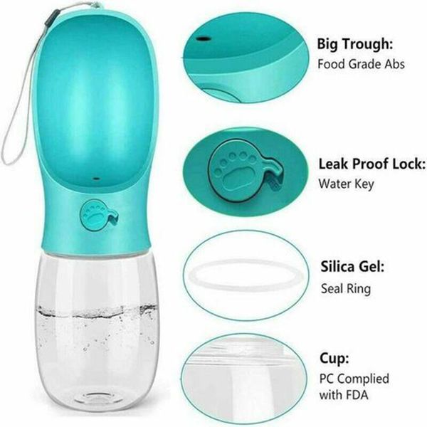 cat bowls & feeders dog pet water bottle drinking cup puppy travel outdoor portable pink / blue
cat bowls & feeders dog pet water bottle drinking cup puppy travel outdoor portable pink / blue