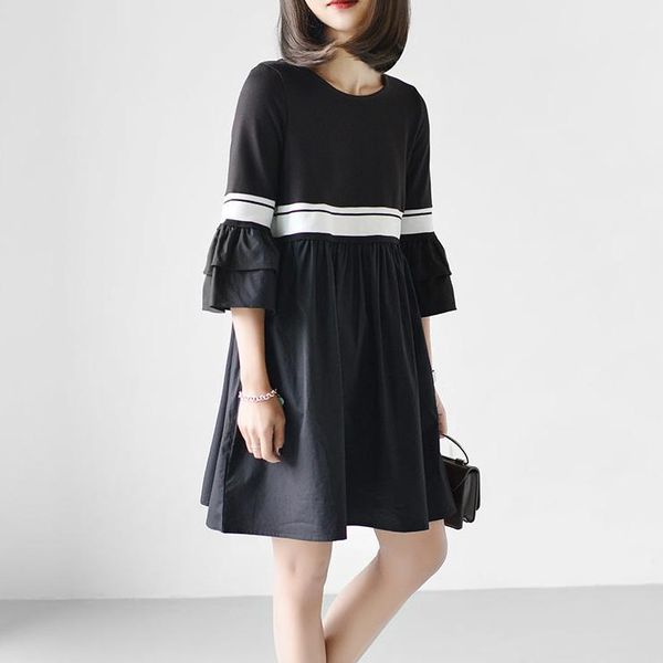 maternity dresses 2021 spring summer pregnancy wear dress fashion lotus sleeves solid color large size, White
maternity dresses 2021 spring summer pregnancy wear dress fashion lotus sleeves solid color large size, White