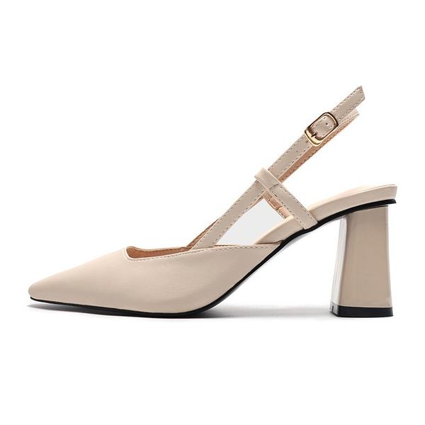 fashion pointed toe high heel women's shoes simple thick hollow buckle shallow mouth sandals for women, Black
fashion pointed toe high heel women's shoes simple thick hollow buckle shallow mouth sandals for women, Black