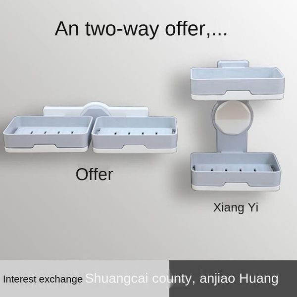 soap dishes creative bathroom wall single shelf mounted non perforated drain toilet layer storage box household
soap dishes creative bathroom wall single shelf mounted non perforated drain toilet layer storage box household