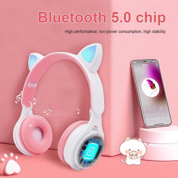 wireless cute cat ears headphones girls music gaming earphones computer earbuds with microphone kids boys headset gift cell phone
wireless cute cat ears headphones girls music gaming earphones computer earbuds with microphone kids boys headset gift cell phone
