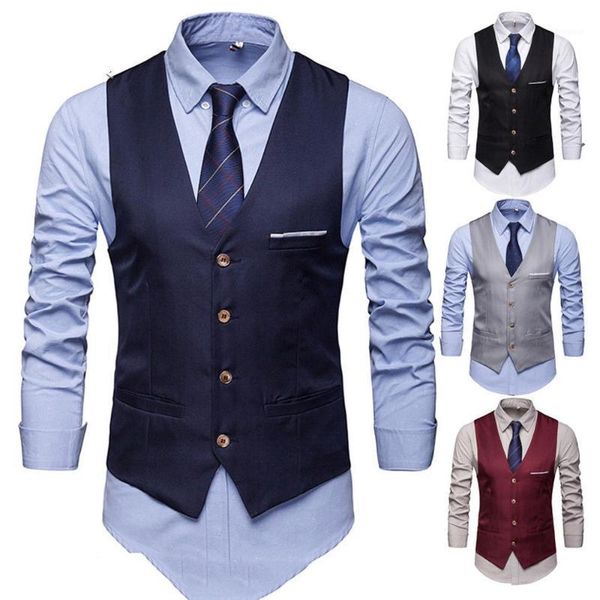 men's vests men formal business dress vest suit slim double breasted wedding classic waistcoat m-3xl, Black;white
men's vests men formal business dress vest suit slim double breasted wedding classic waistcoat m-3xl, Black;white
