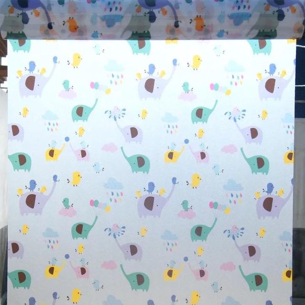electrostatic stained frosted window films elephant self-adhesive decorative glass sticker home foil decor width 30/40/60/80/90 stickers
electrostatic stained frosted window films elephant self-adhesive decorative glass sticker home foil decor width 30/40/60/80/90 stickers