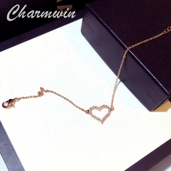 charm bracelets charmwin fashion for women bracelet heart rose gold color silver rhinestone link chain, Golden;silver
charm bracelets charmwin fashion for women bracelet heart rose gold color silver rhinestone link chain, Golden;silver
