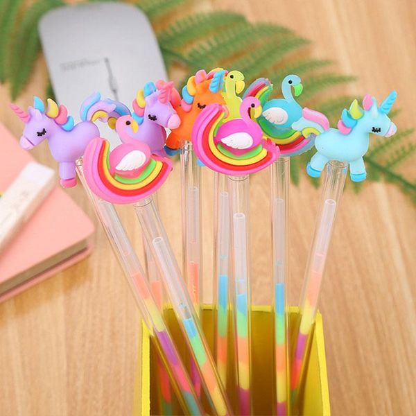 highlighters 6 in 1 color rainbow pony swan fluorescent pen marke children kawaii stationery plastic office school supplies kids gift, Black;red
highlighters 6 in 1 color rainbow pony swan fluorescent pen marke children kawaii stationery plastic office school supplies kids gift, Black;red