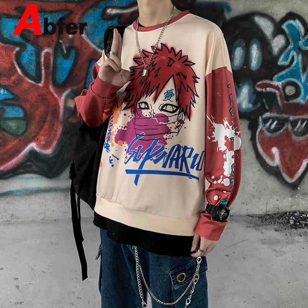 abfer japane hoodi anime uzumaki crewneck sweatshirt women men gaara costume pullover harajuku streetwear ga kpop, Black
abfer japane hoodi anime uzumaki crewneck sweatshirt women men gaara costume pullover harajuku streetwear ga kpop, Black