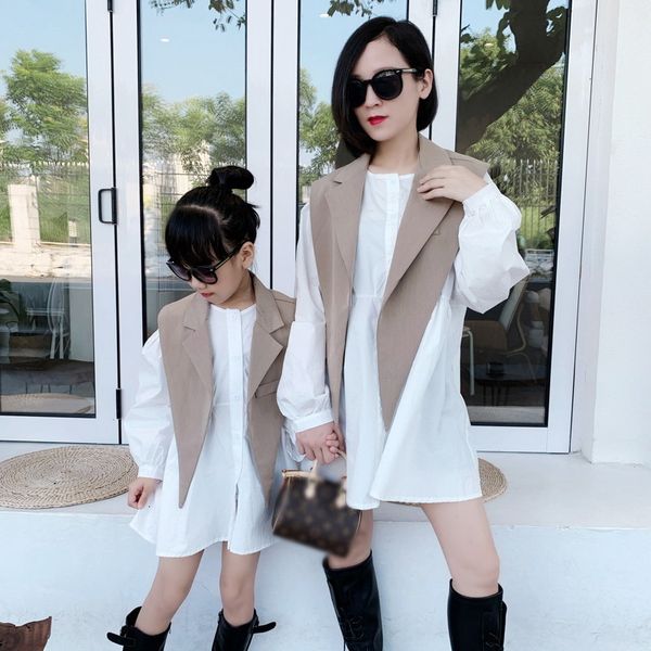 family matching outfits spring mother daughter shirt 2-piece sets long sleeve casual suit shawl parent mom girl clothes e1000 xodm, Blue
family matching outfits spring mother daughter shirt 2-piece sets long sleeve casual suit shawl parent mom girl clothes e1000 xodm, Blue