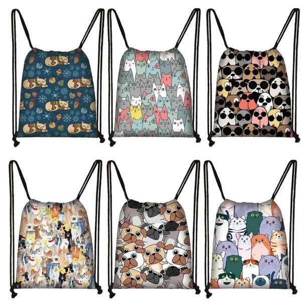 backpack kawaii cartoon dog cat women drawstring bags canvas shoulder bag for travel girls rucksack storage shoes holder
backpack kawaii cartoon dog cat women drawstring bags canvas shoulder bag for travel girls rucksack storage shoes holder