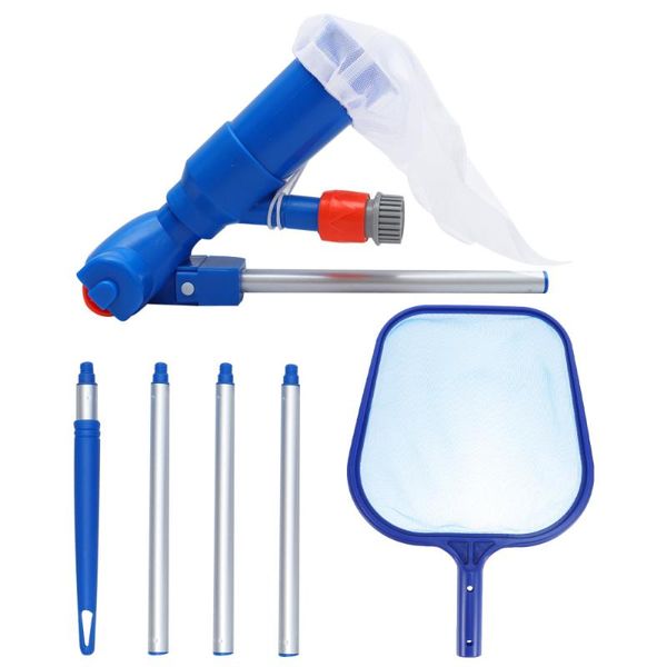 pool & accessories 1 set cleaning tool convenient dirt suction device with fishing net (blue)
pool & accessories 1 set cleaning tool convenient dirt suction device with fishing net (blue)