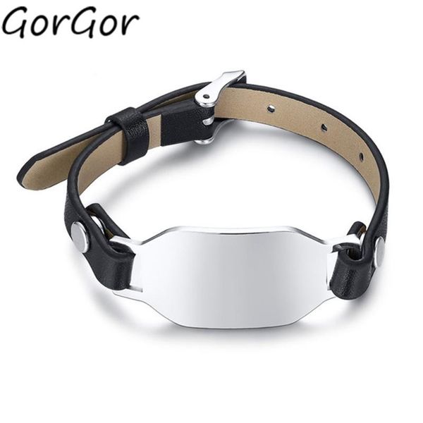charm bracelets gorgor men stainless steel watch strap with leather thin and cabinet temperament meet gentleman bl-469, Golden;silver
charm bracelets gorgor men stainless steel watch strap with leather thin and cabinet temperament meet gentleman bl-469, Golden;silver