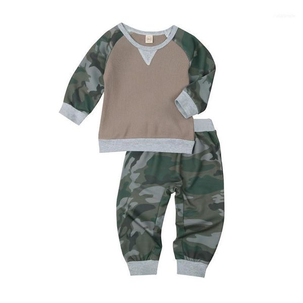 clothing sets 2 pieces kids baby boys suit fashion camouflage print round neck long sleeve pullover+trousers toddler clothes11, White
clothing sets 2 pieces kids baby boys suit fashion camouflage print round neck long sleeve pullover+trousers toddler clothes11, White